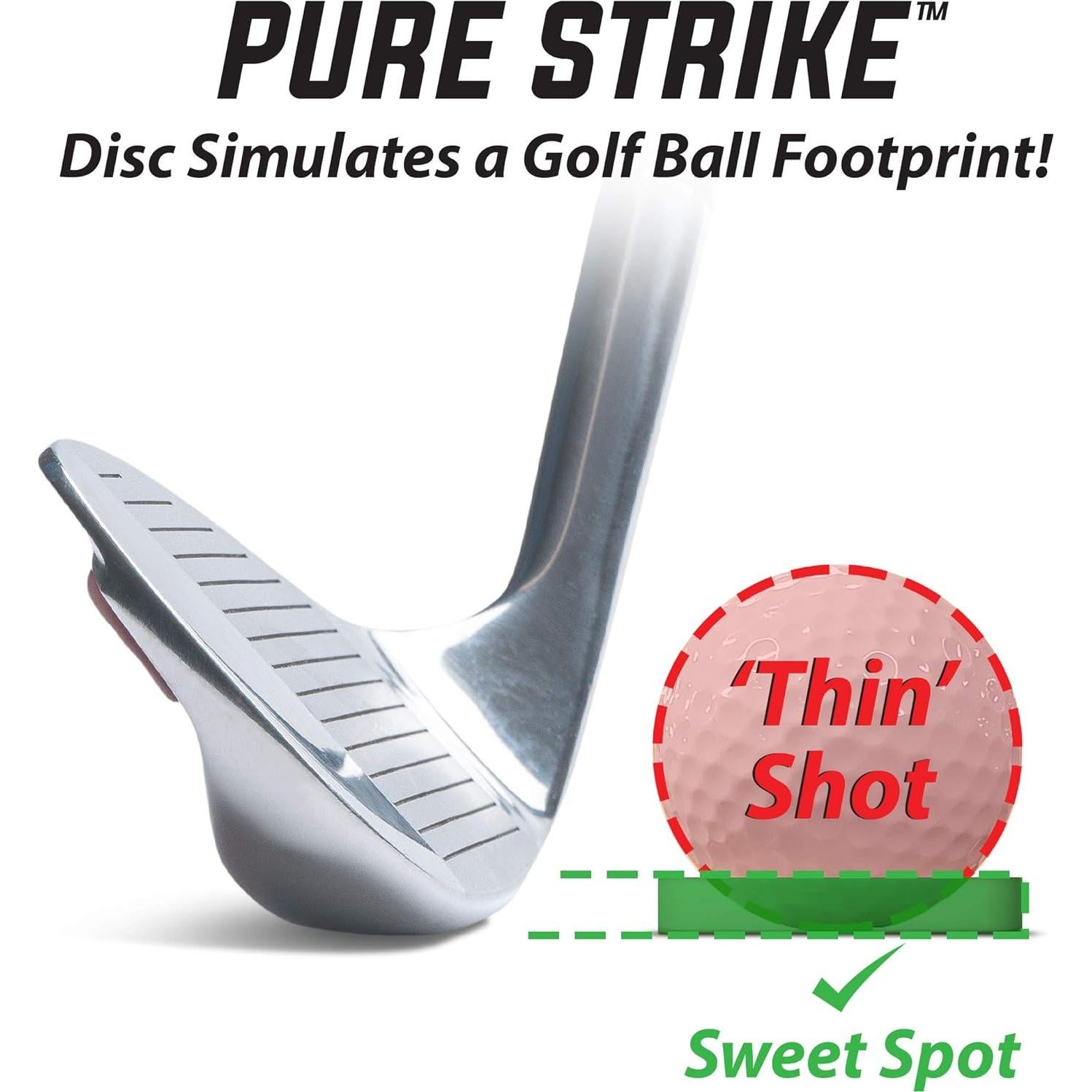 Discos de Entrenamiento de Golf GoSports Pure Strike - 24 Unidades