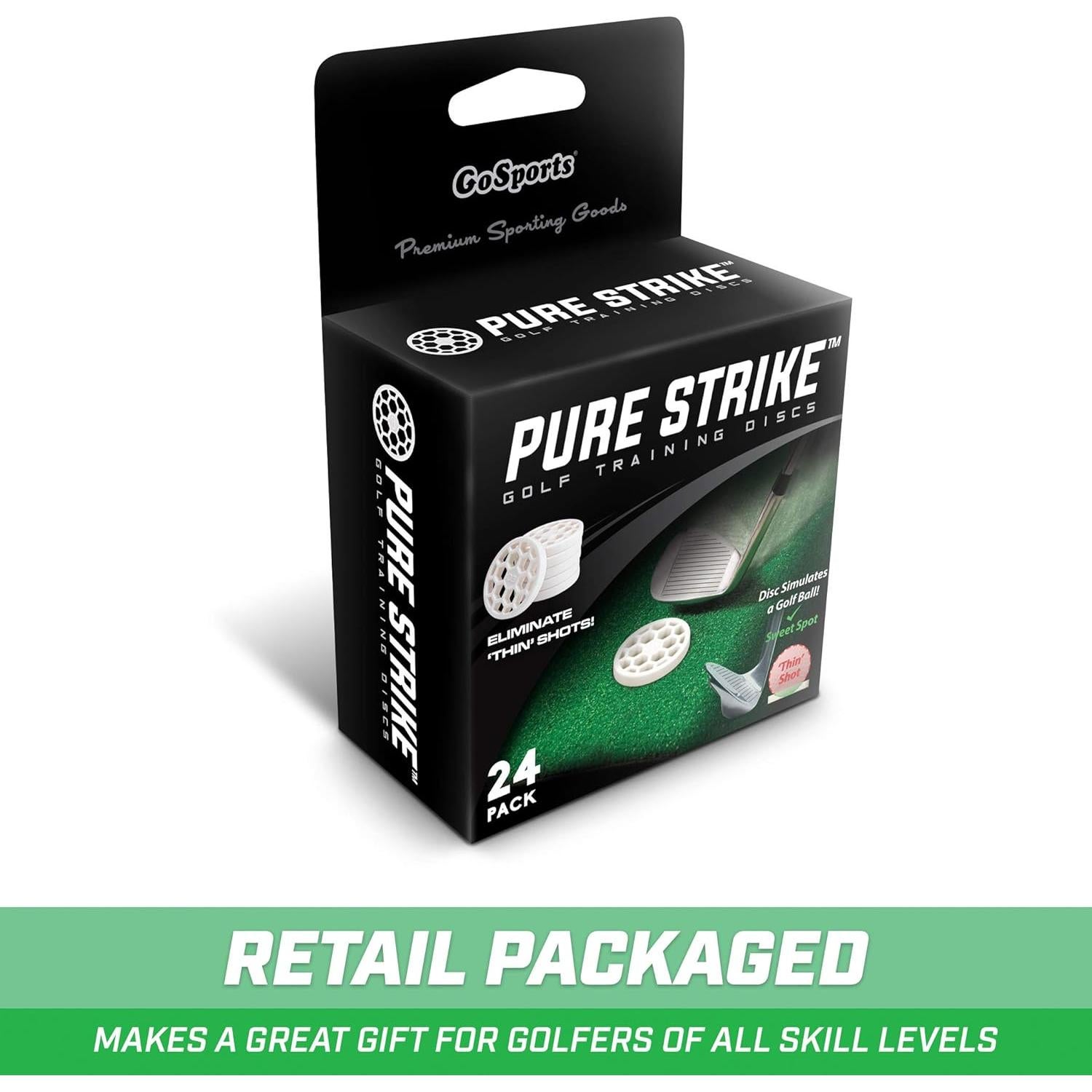 Discos de Entrenamiento de Golf GoSports Pure Strike - 24 Unidades