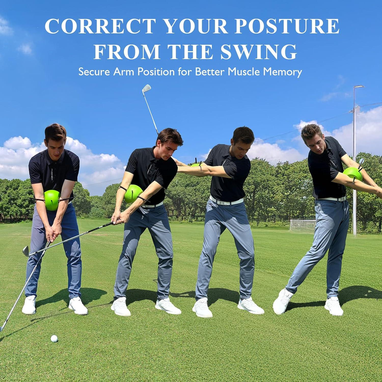 Ayuda de Entrenamiento de Golf Yochea El Conector Verde