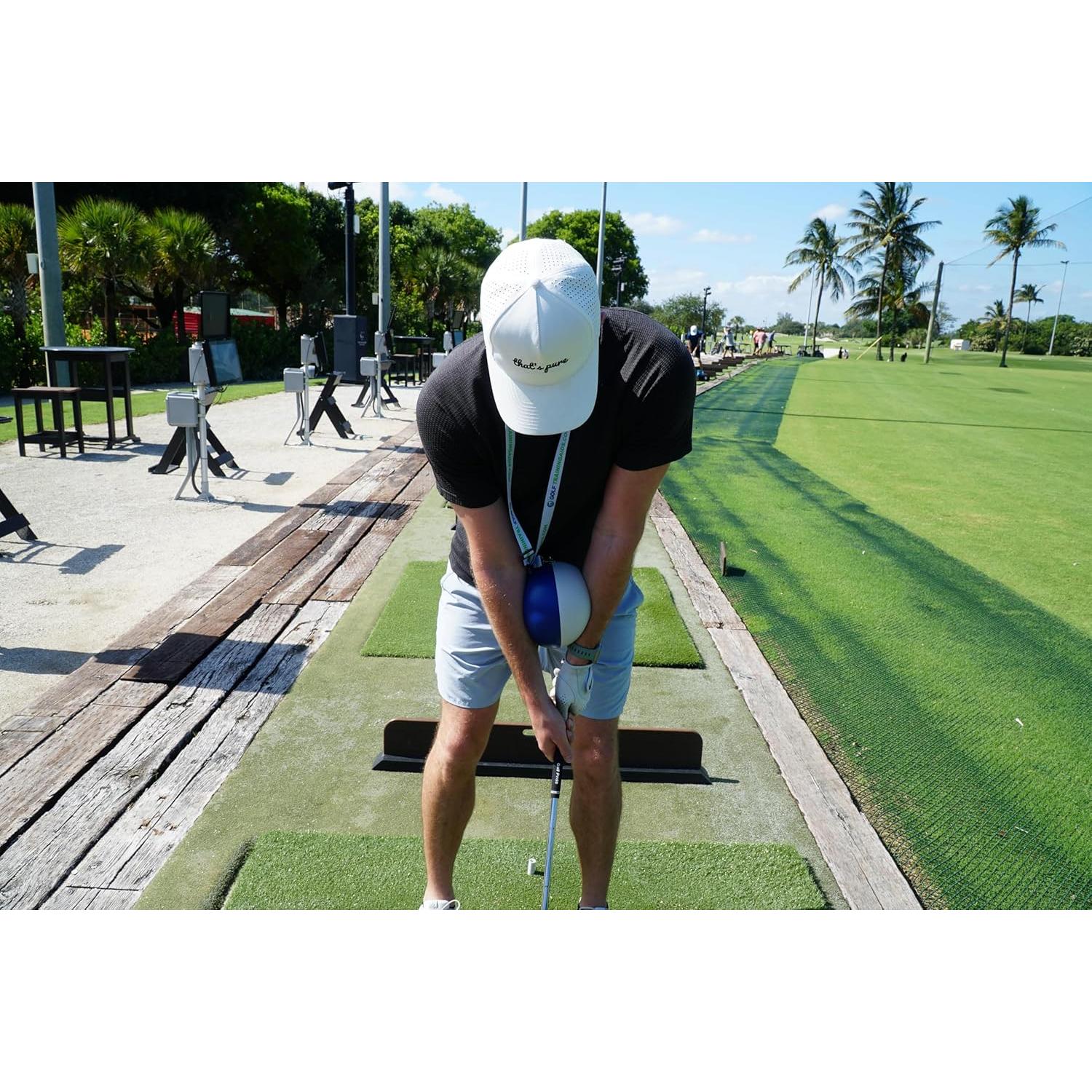 Bola de Compresión GolfTrainingAids - Entrenador de Swing