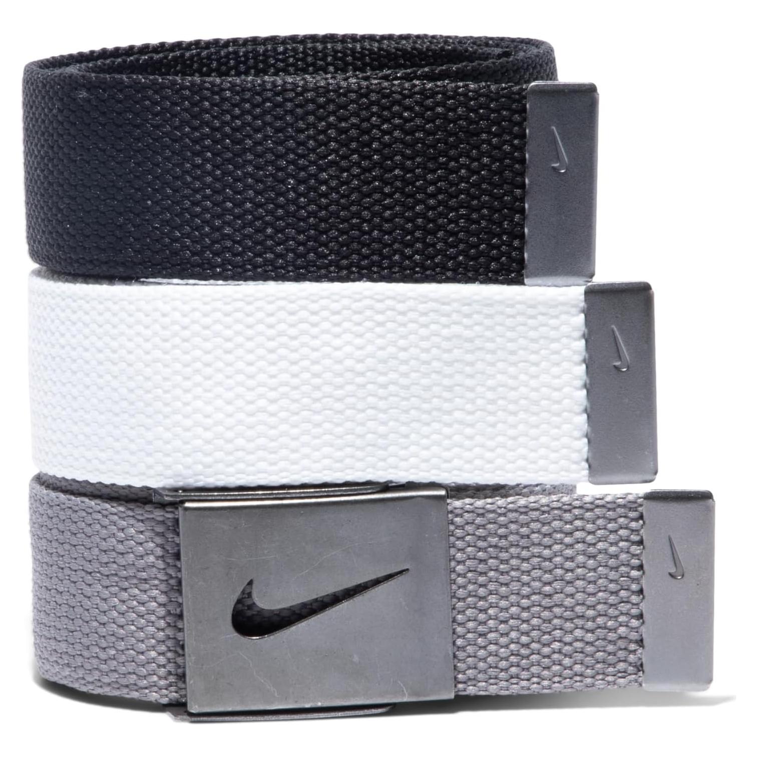 Cinturón de golf Nike para hombres, 3 correas, talla única