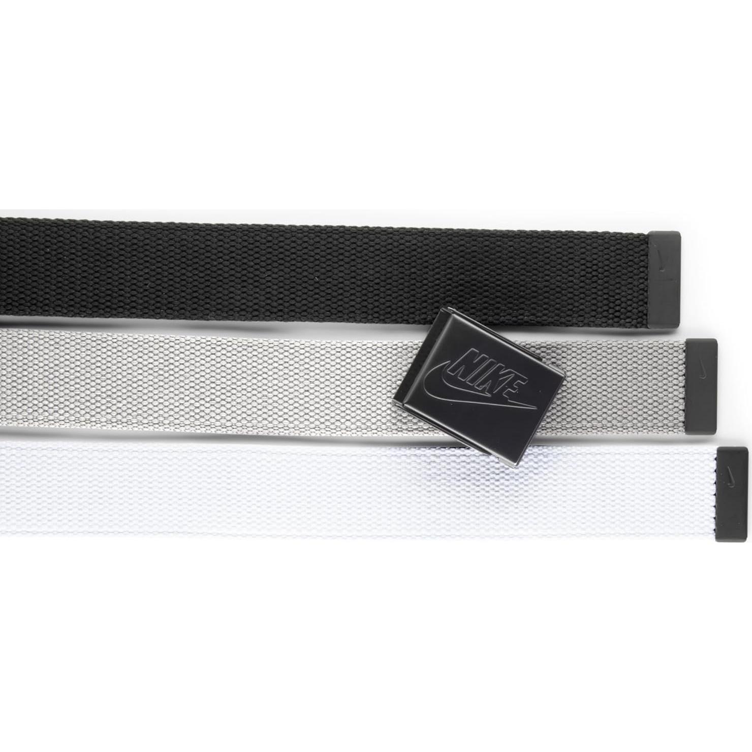 Cinturón Web Nike para Hombres - 3 Correás Intercambiables