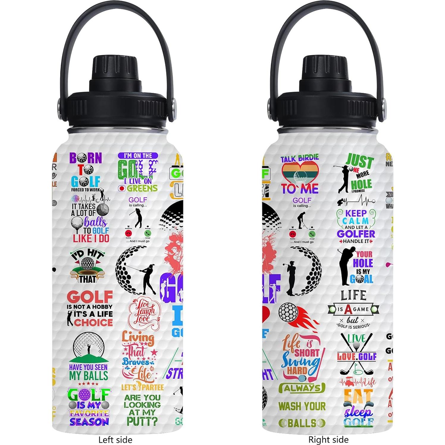 Botella de Agua Aislada Xtmunole 0.95L Acero Inoxidable Golf