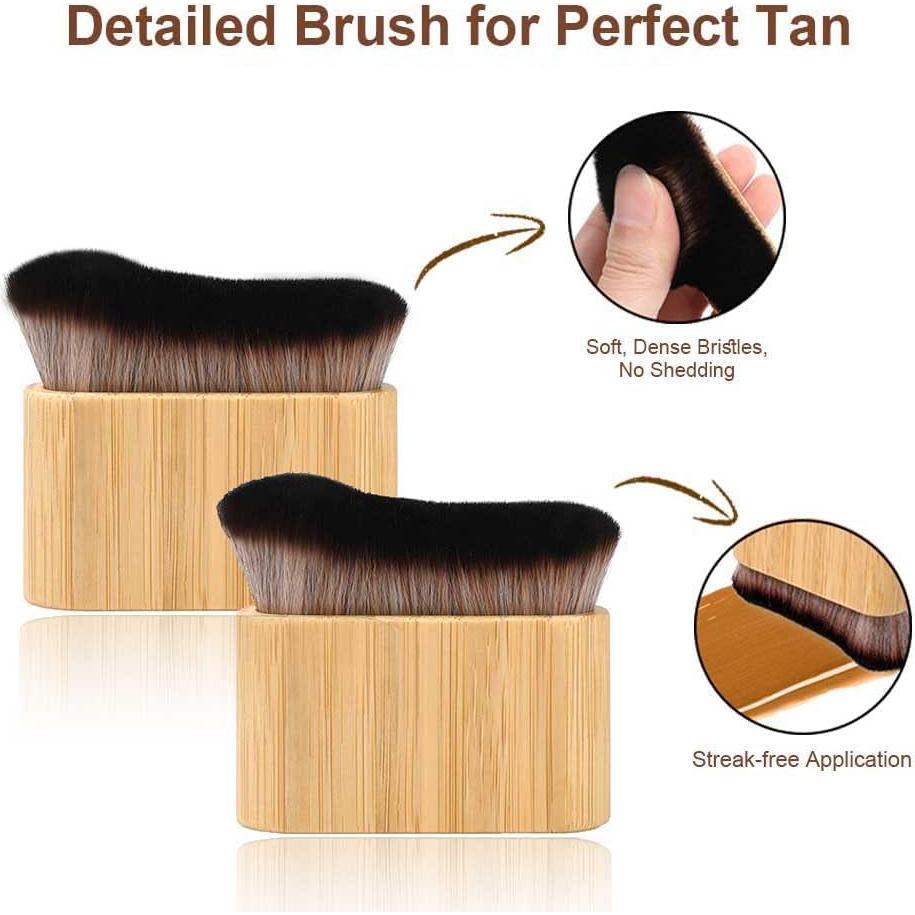 Kit 3 en 1 de Mitones de Autotanning KELILO - Aplicador y Brocha