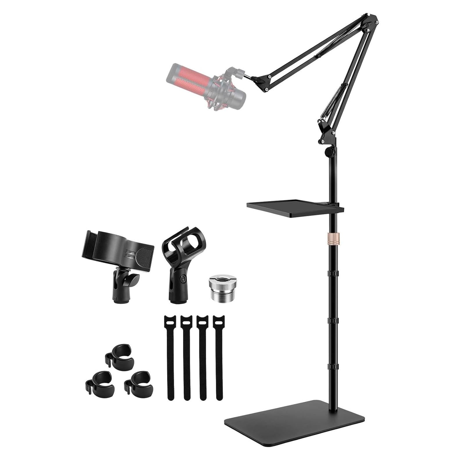 Soporte de Micrófono de Piso BILIONE LD36 Ajustable 2.79kg