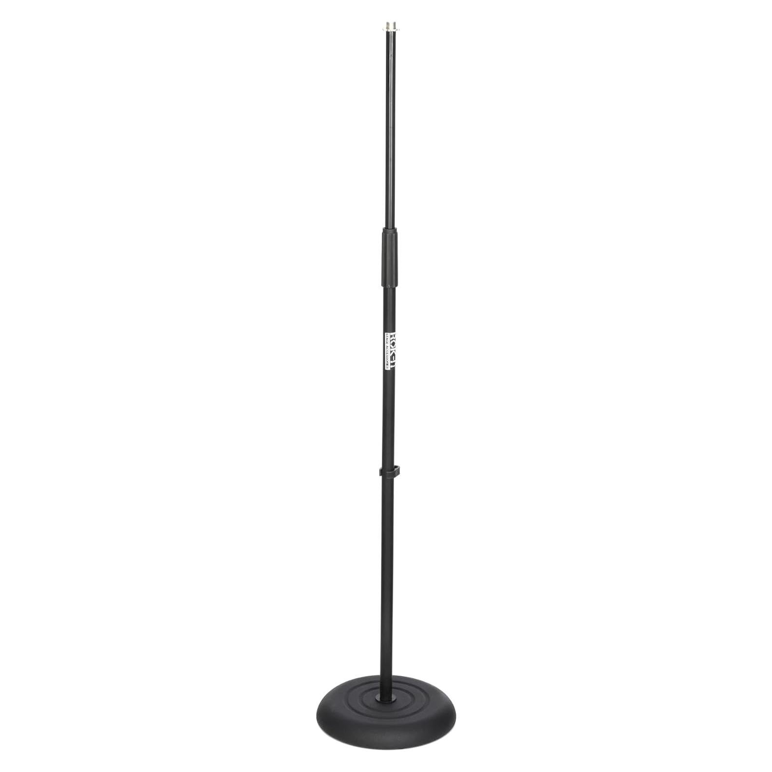 Soporte de Micrófono Ajustable Rok-It RI-MICRB10 Base Redonda 25.4 cm