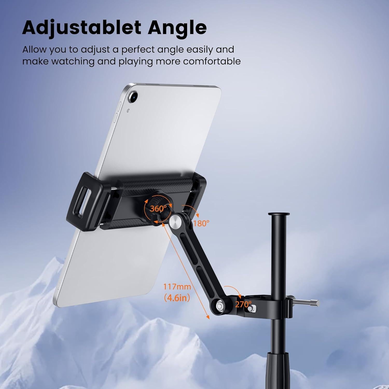 Soporte para Tableta CreaDream Ajustable para Micrófono - Negro