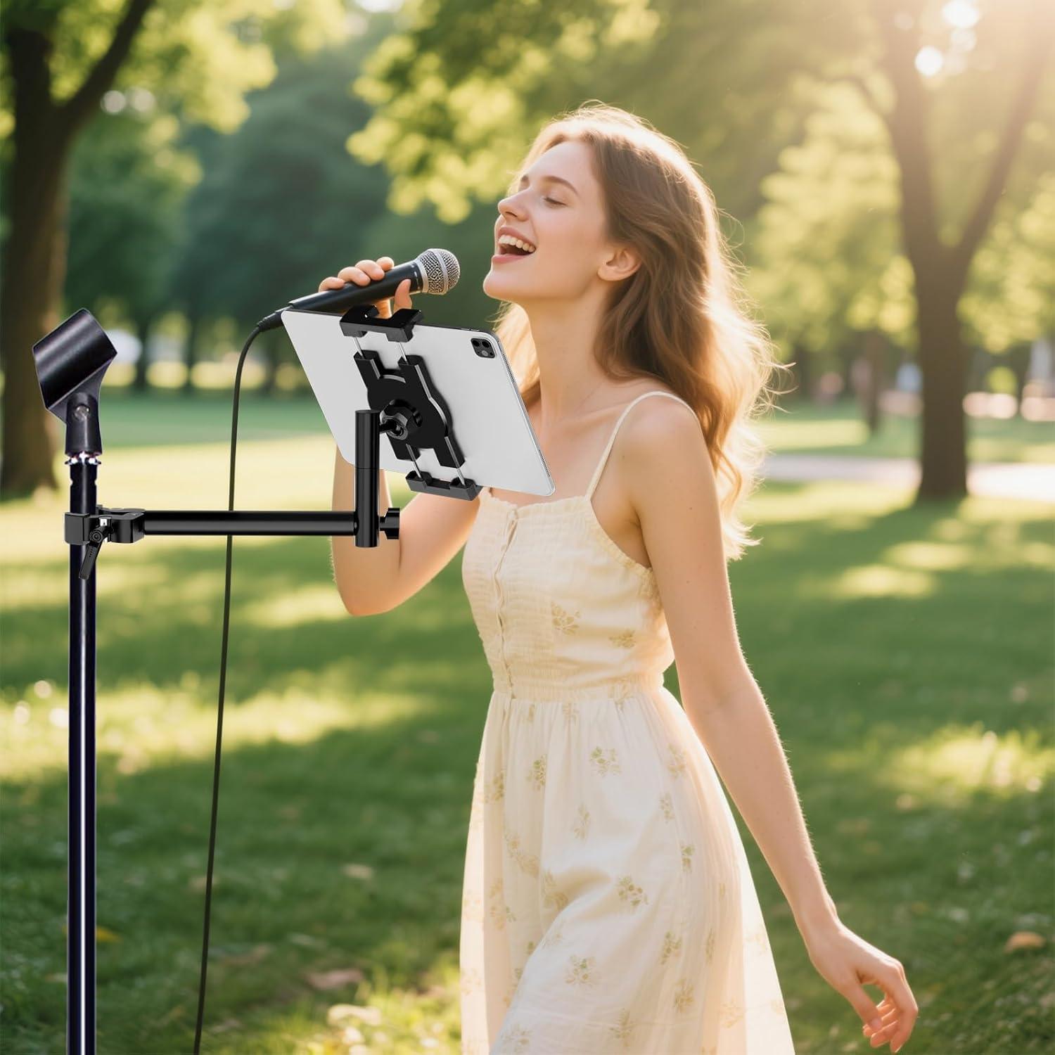 Soporte para Tableta Mippko Ajustable para iPad y Smartphone