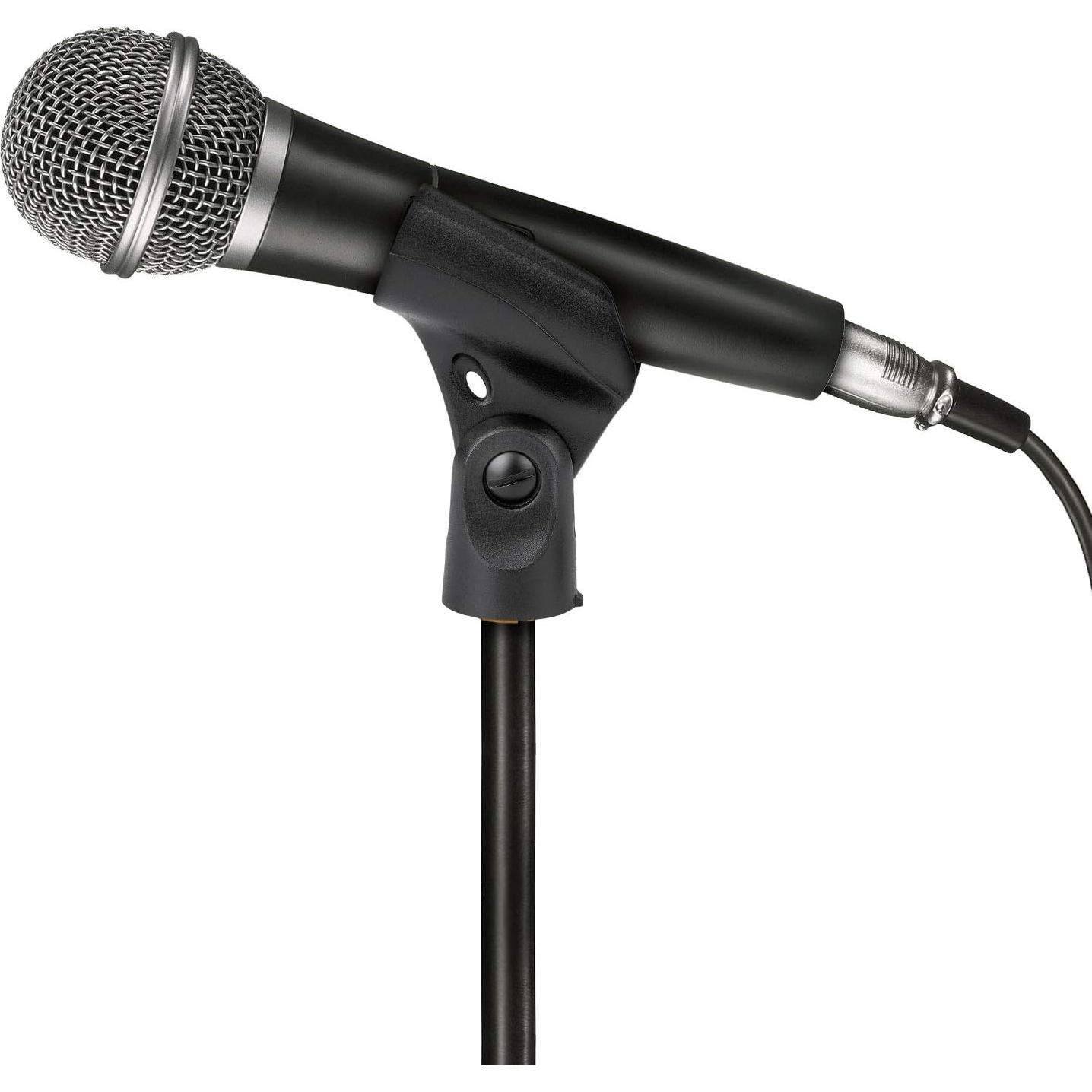 Soporte de Clip de Micrófono Universal Negro - Paquete de 5