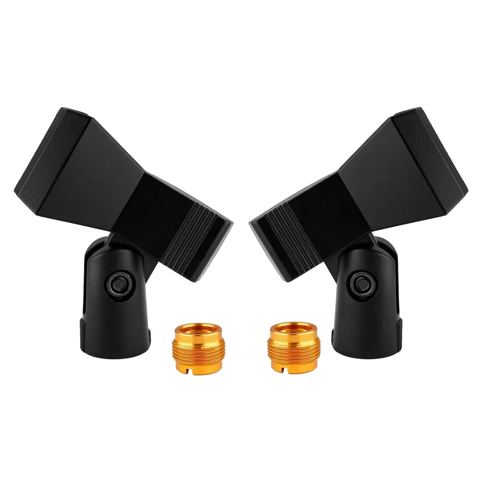 Soporte de Clip de Micrófono Universal Coufce Ajustable Negro