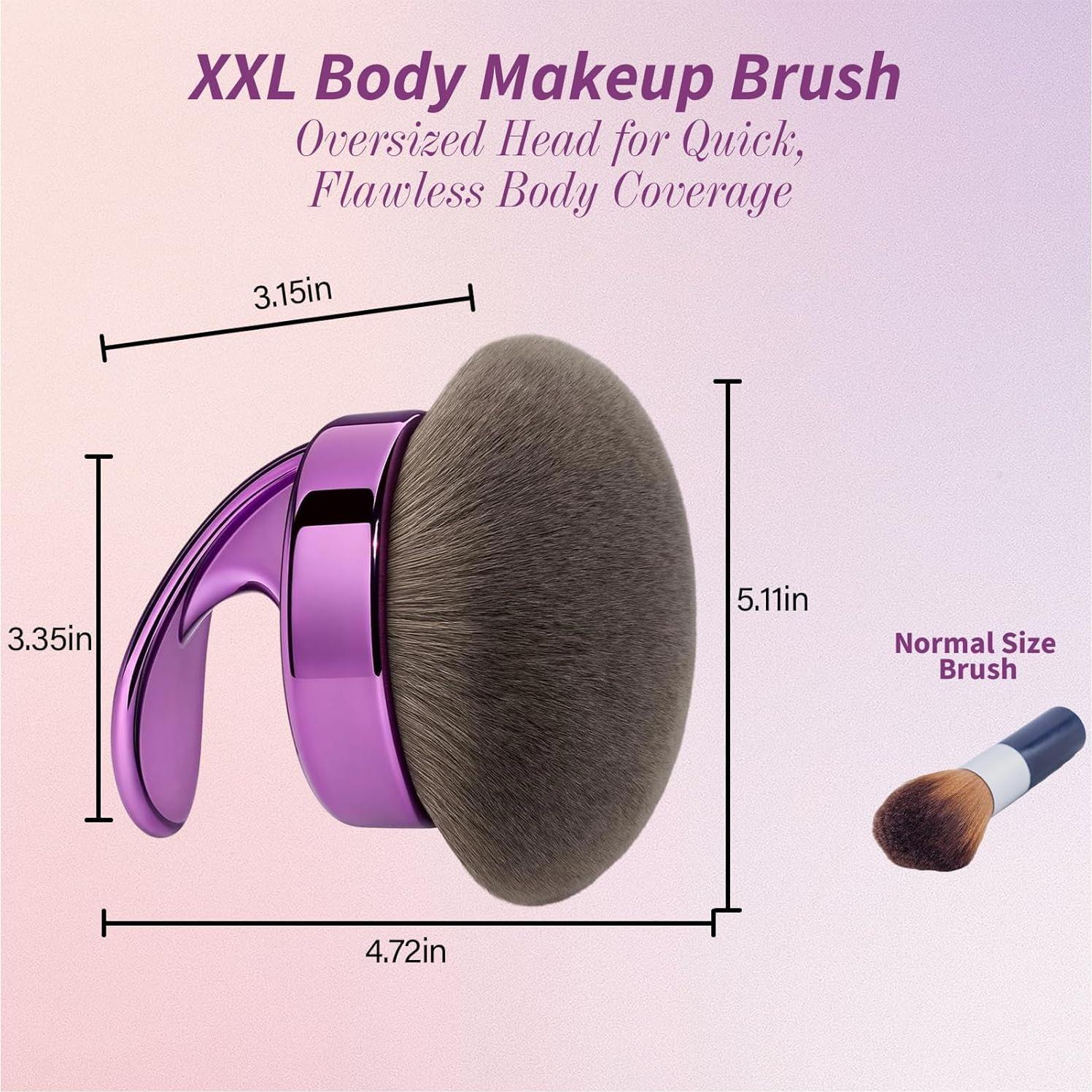 Brocha Kabuki Grande TERIFXY para Bronceador Autoadhesivo