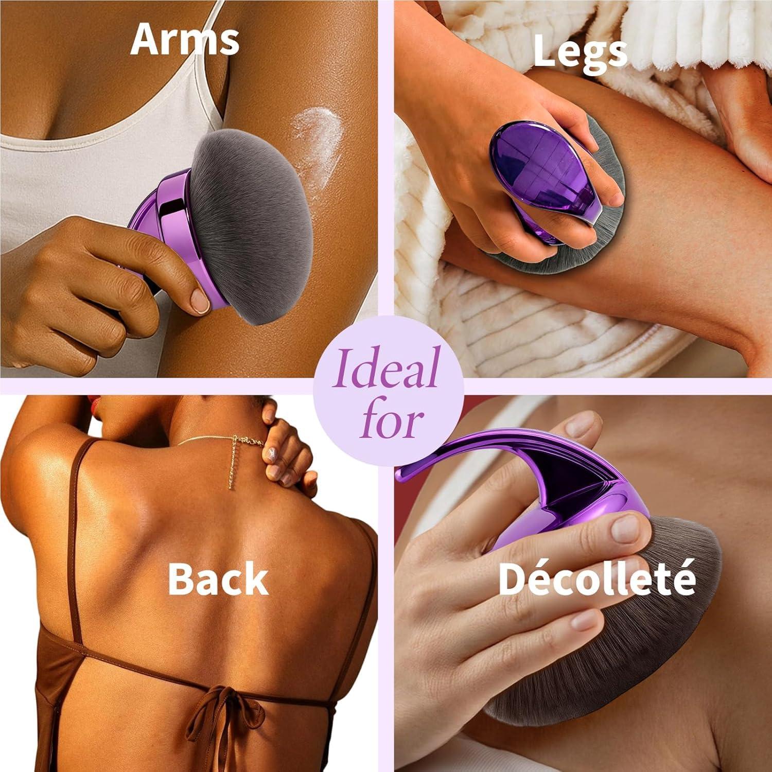 Brocha Kabuki Grande TERIFXY para Bronceador Autoadhesivo