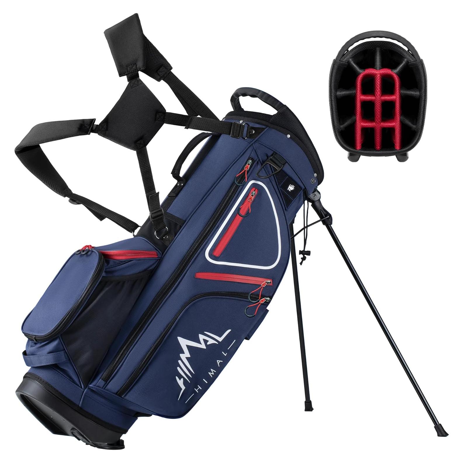 Bolsa de Golf GoHimal 14 Vías con Soporte y 10 Bolsillos