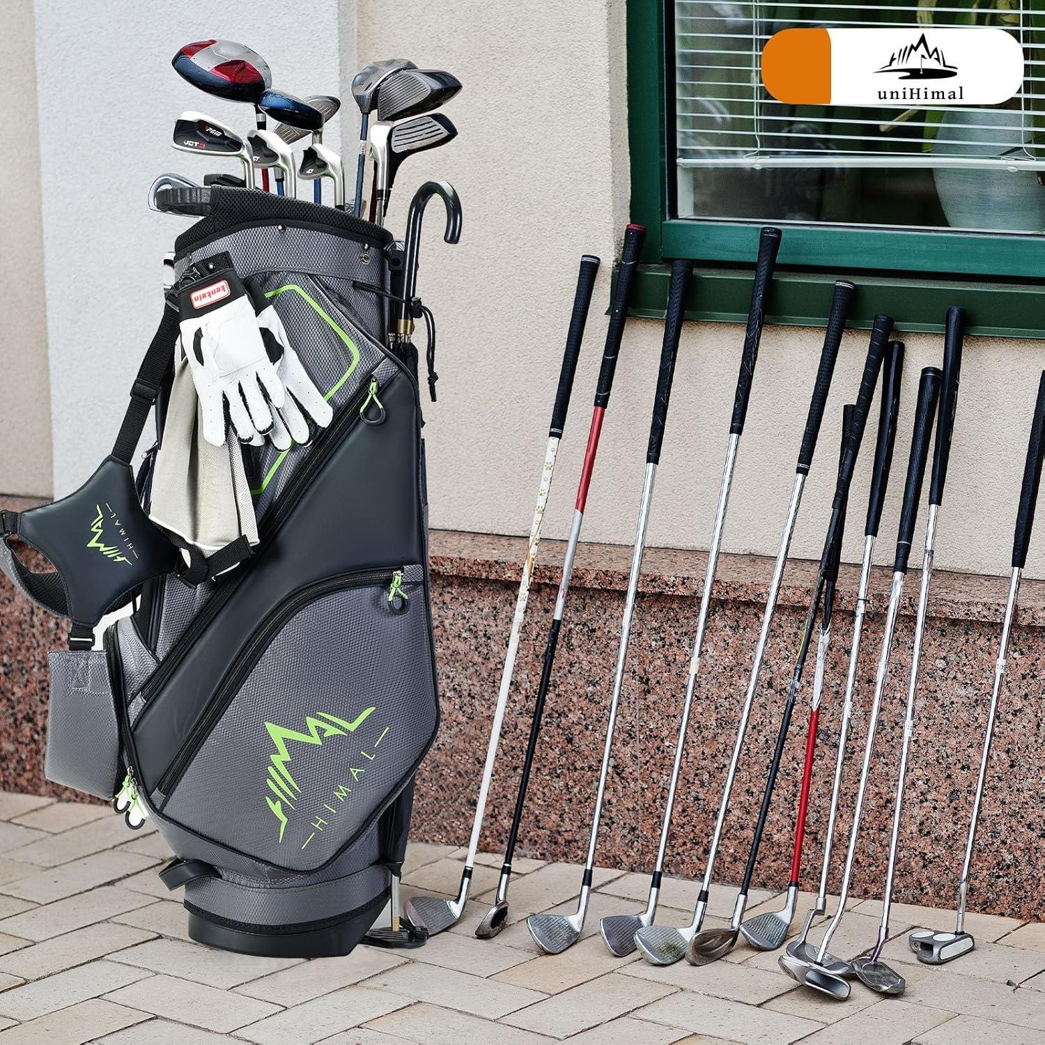 Bolsa de Golf UNIHIMAL con Soporte y 14 Divisores - Gris