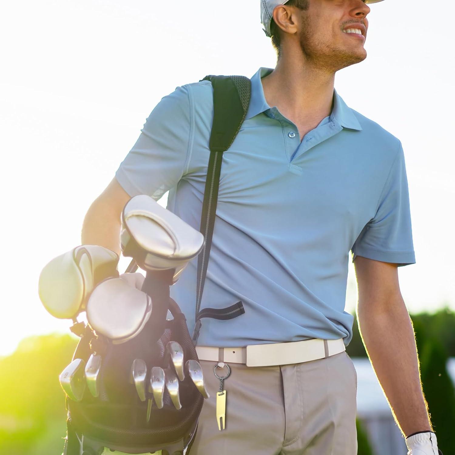 Herramienta de Reparación de Divots de Golf PATIKIL - Metal Negro