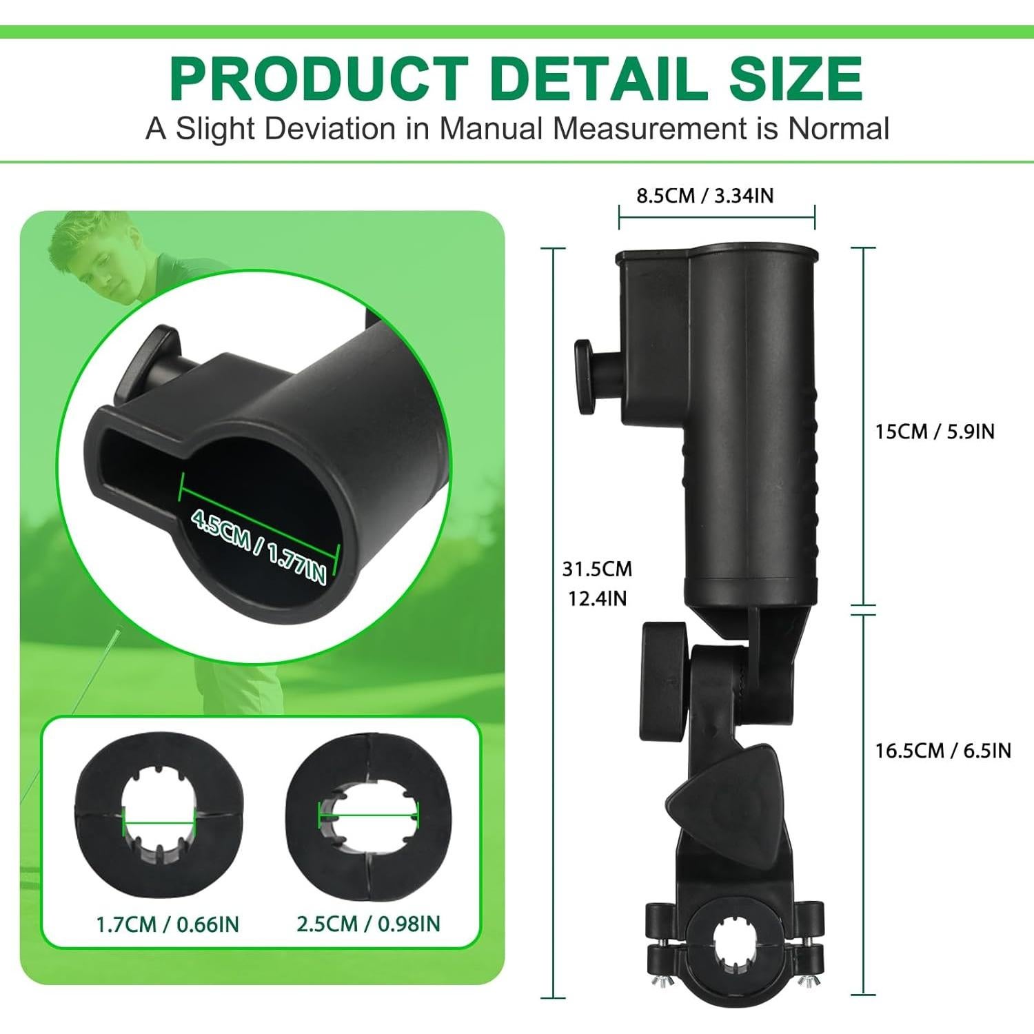 Soporte para Paraguas Ajustable CALEPTONG CLT-0047-A 180°