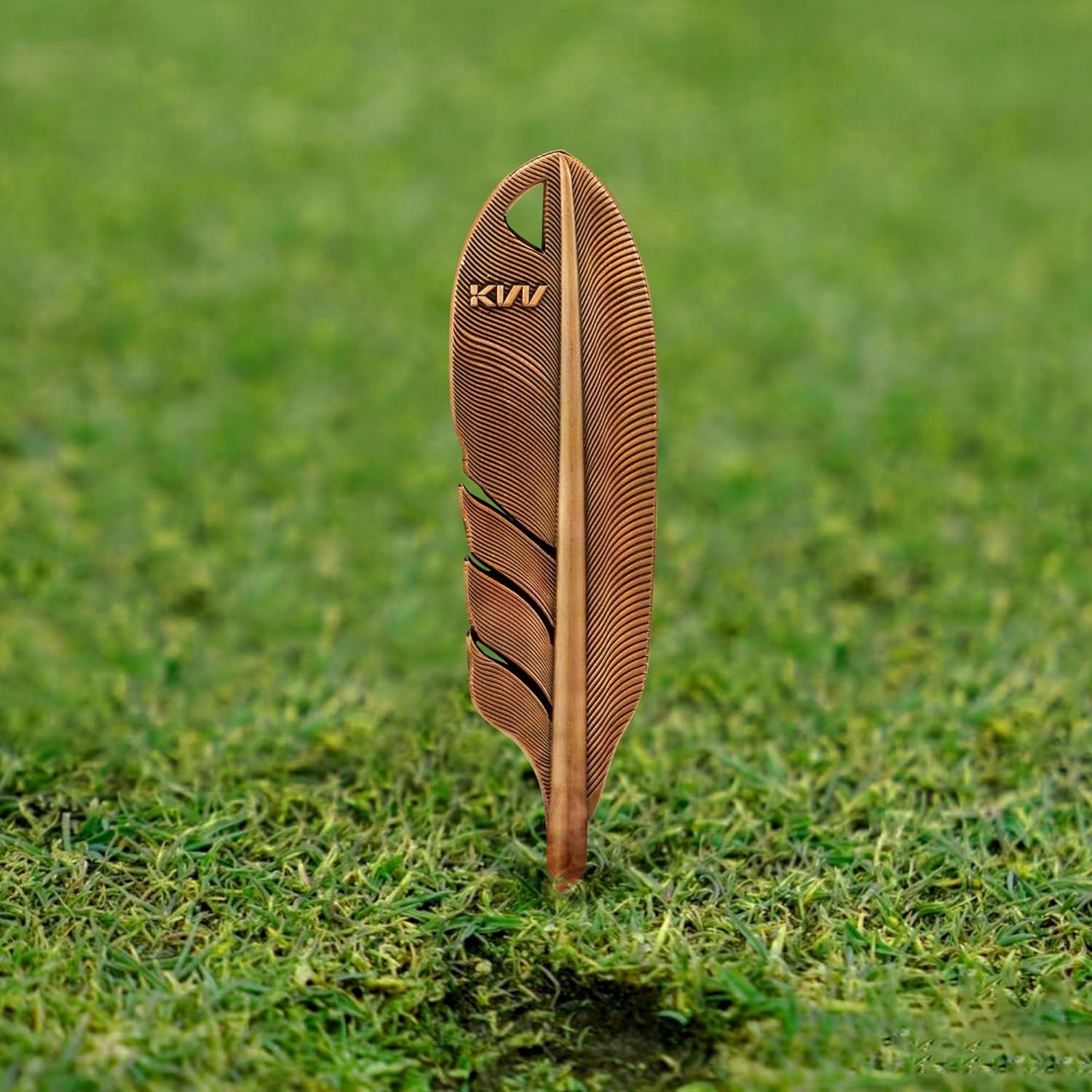 Herramienta de Divot KVV de Cobre con Lanyard de Cuero