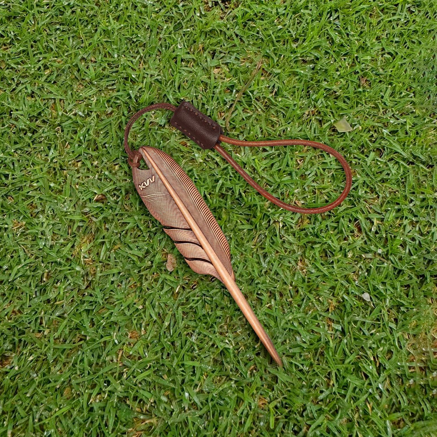 Herramienta de Divot KVV de Cobre con Lanyard de Cuero