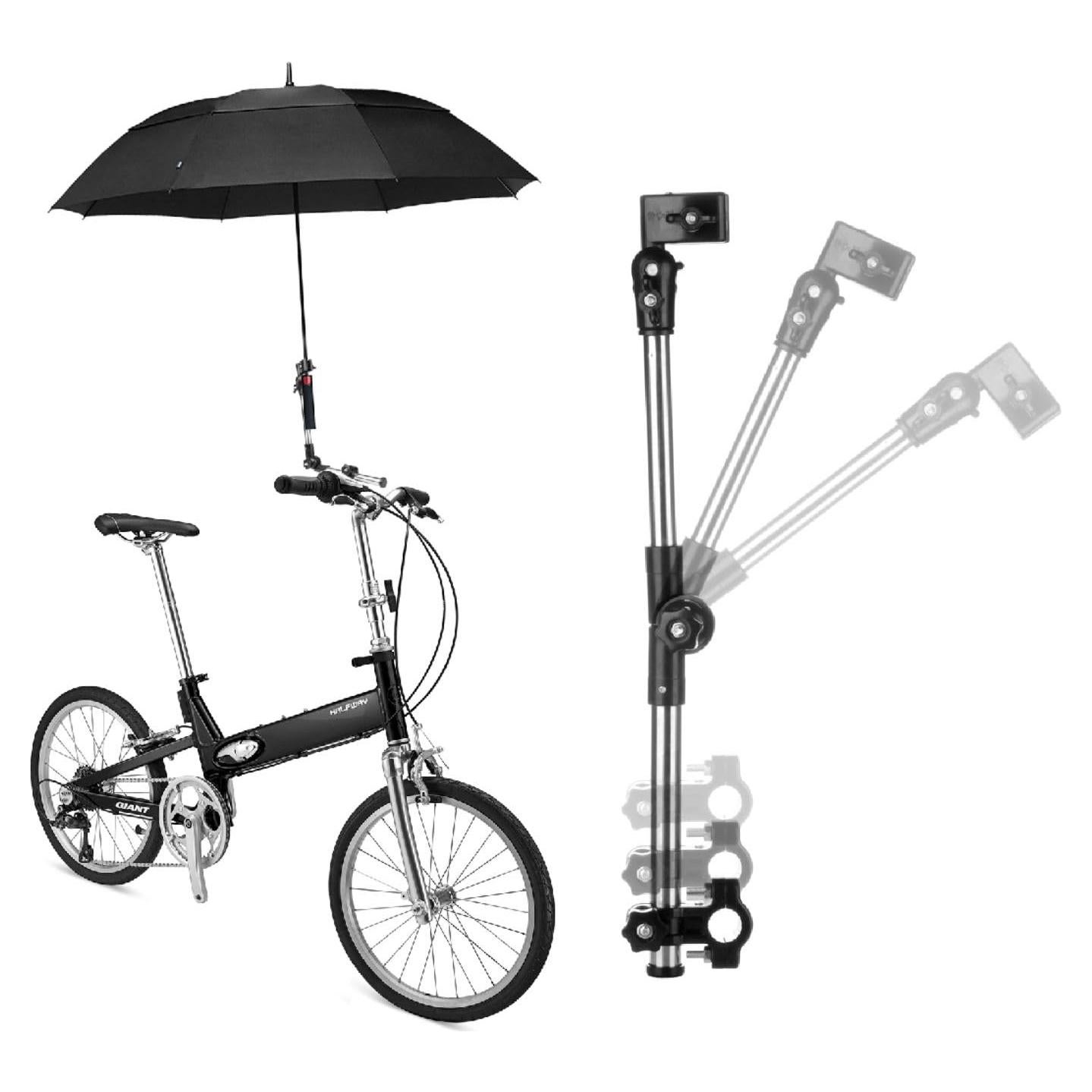 Soporte para Paraguas de Bicicleta Flexzion - Ajustable 2 Secciones