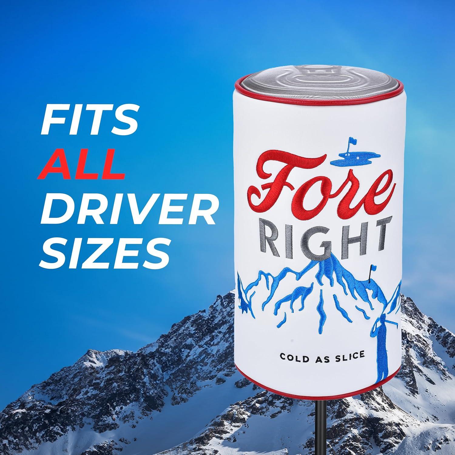 Funda para Driver de Golf Shanker Fore Right - Cuero PU Bordado