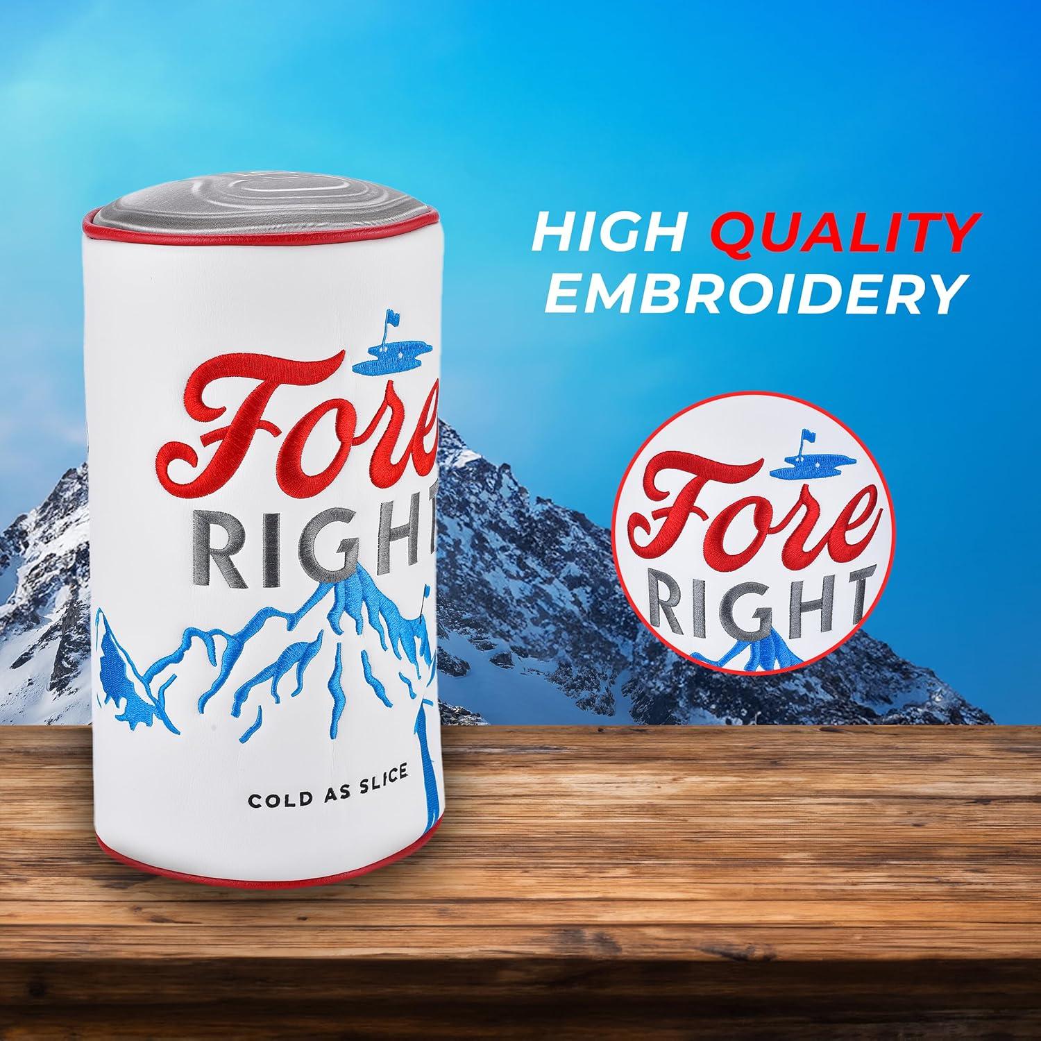 Funda para Driver de Golf Shanker Fore Right - Cuero PU Bordado