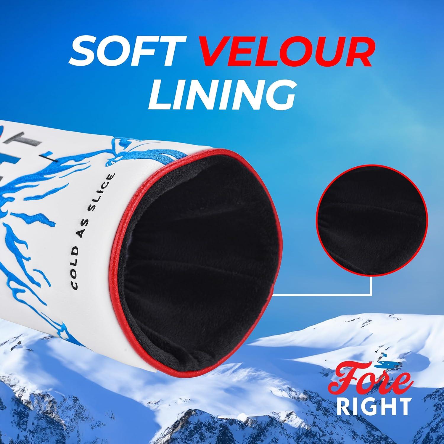 Funda para Driver de Golf Shanker Fore Right - Cuero PU Bordado