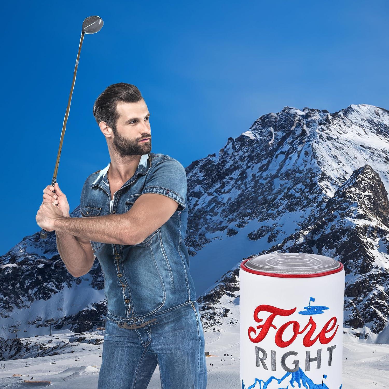 Funda para Driver de Golf Shanker Fore Right - Cuero PU Bordado