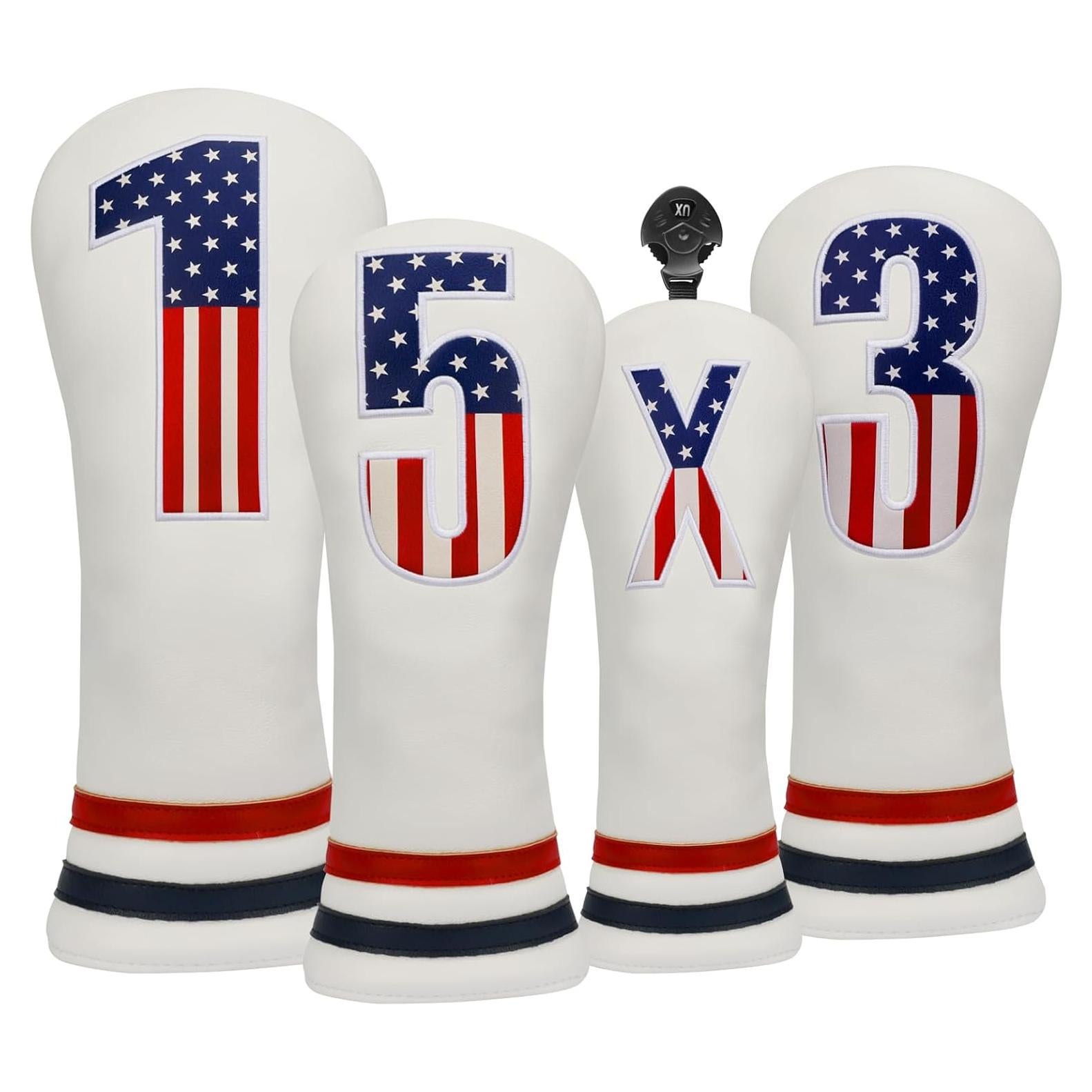 Cubiertas de Cabeza de Palos de Golf PONADA S07 - 4 Piezas