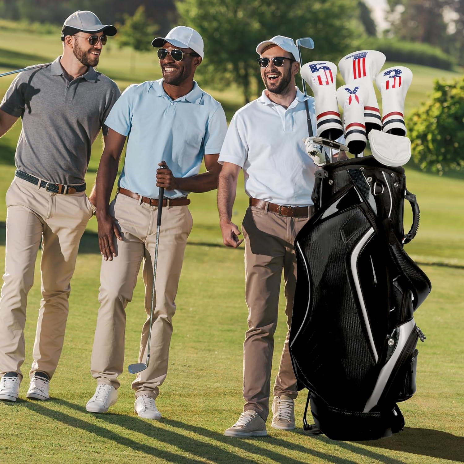 Cubiertas de Cabeza de Palos de Golf PONADA S07 - 4 Piezas