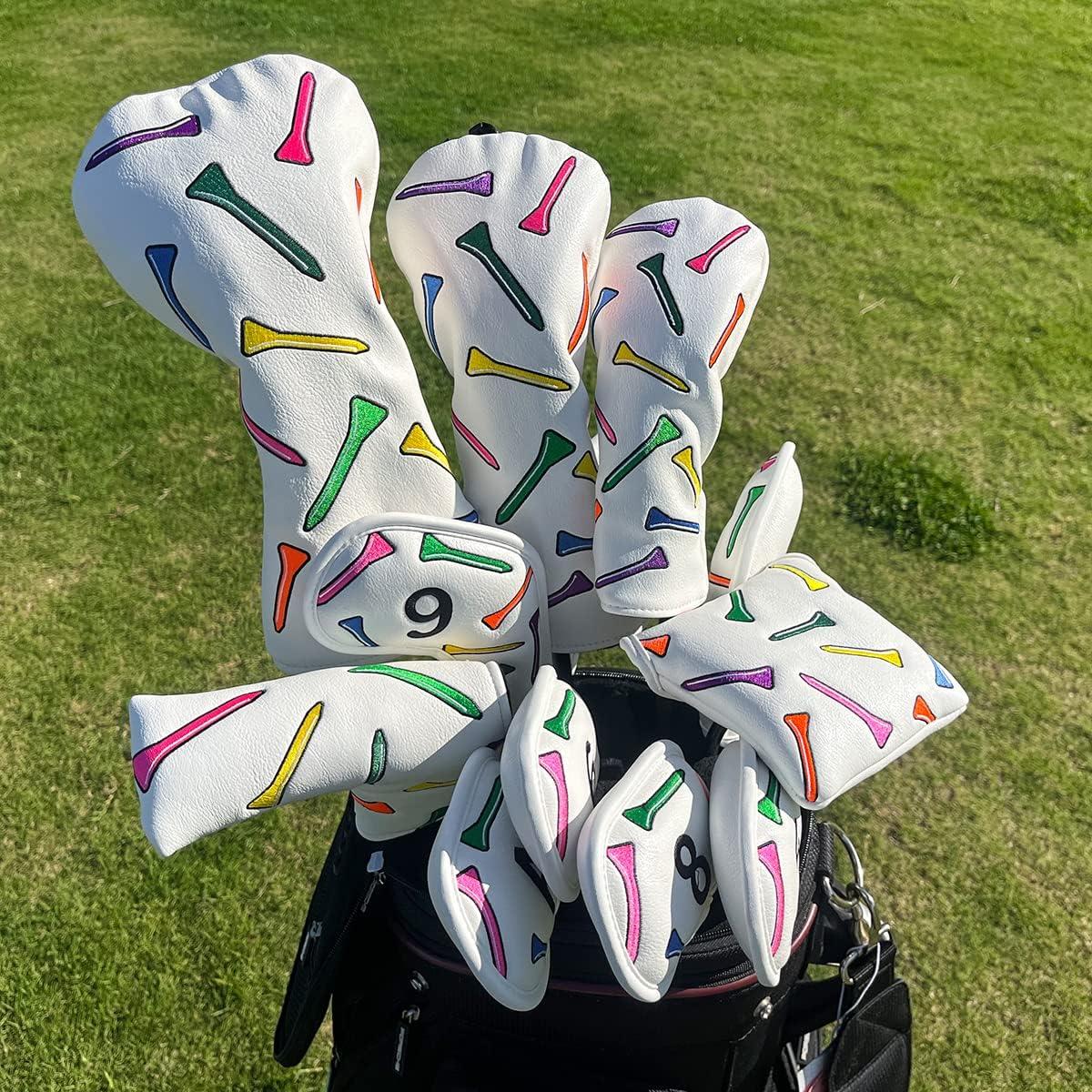 Cubiertas de Palos de Golf Montela Golf - 3 Piezas Coloridas