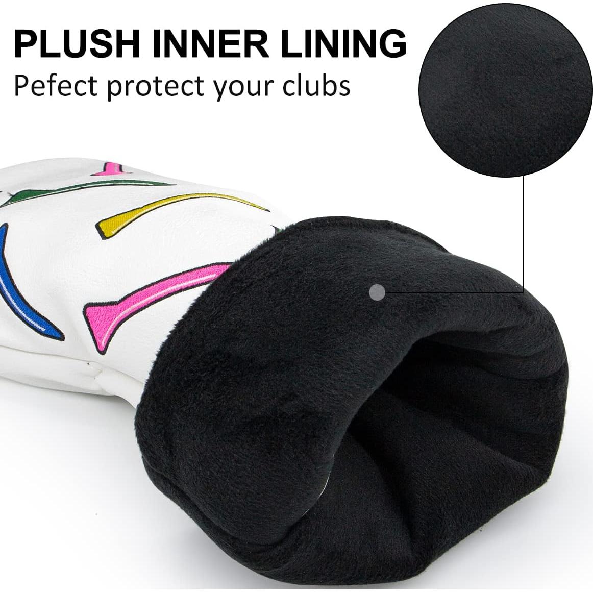 Cubiertas de Palos de Golf Montela Golf - 3 Piezas Coloridas