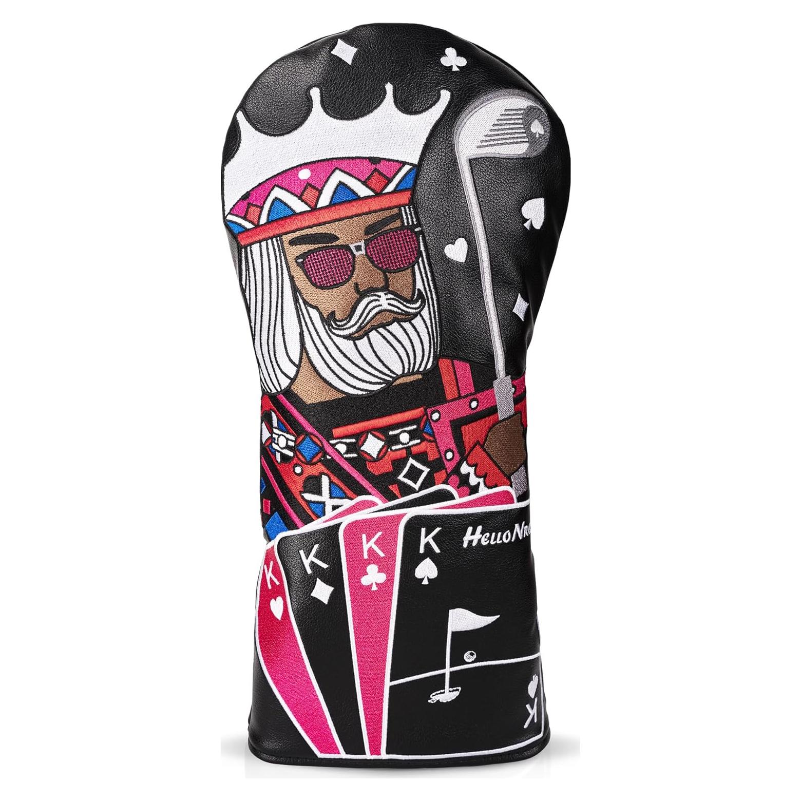 Cubiertas de Golf Dragon Tiger DTA-003 - Driver Piel Poker