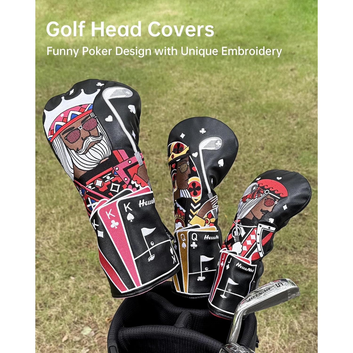 Cubiertas de Golf Dragon Tiger DTA-003 - Driver Piel Poker