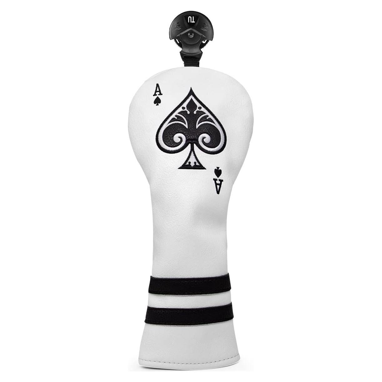 Cubierta de Cabeza de Golf Barudan Ace Híbrida Blanca 1pc