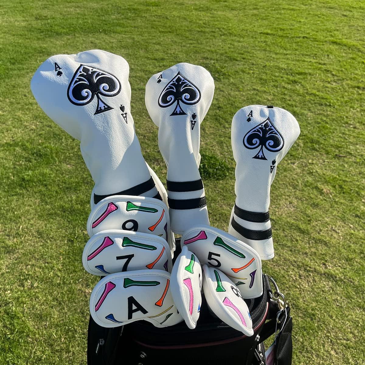 Cubierta de Cabeza de Golf Barudan Ace Híbrida Blanca 1pc