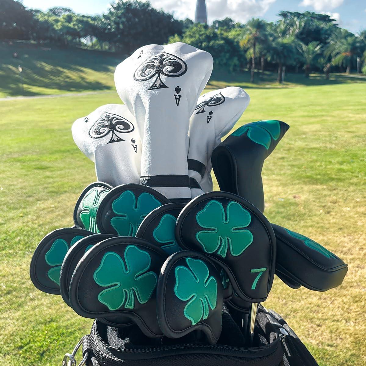 Cubierta de Cabeza de Golf Barudan Ace Híbrida Blanca 1pc