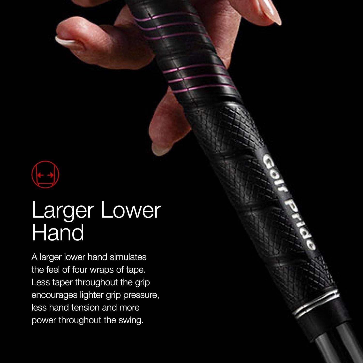 Grip de Golf Golf Pride CP2 Wrap Jumbo - Goma Suave y Control