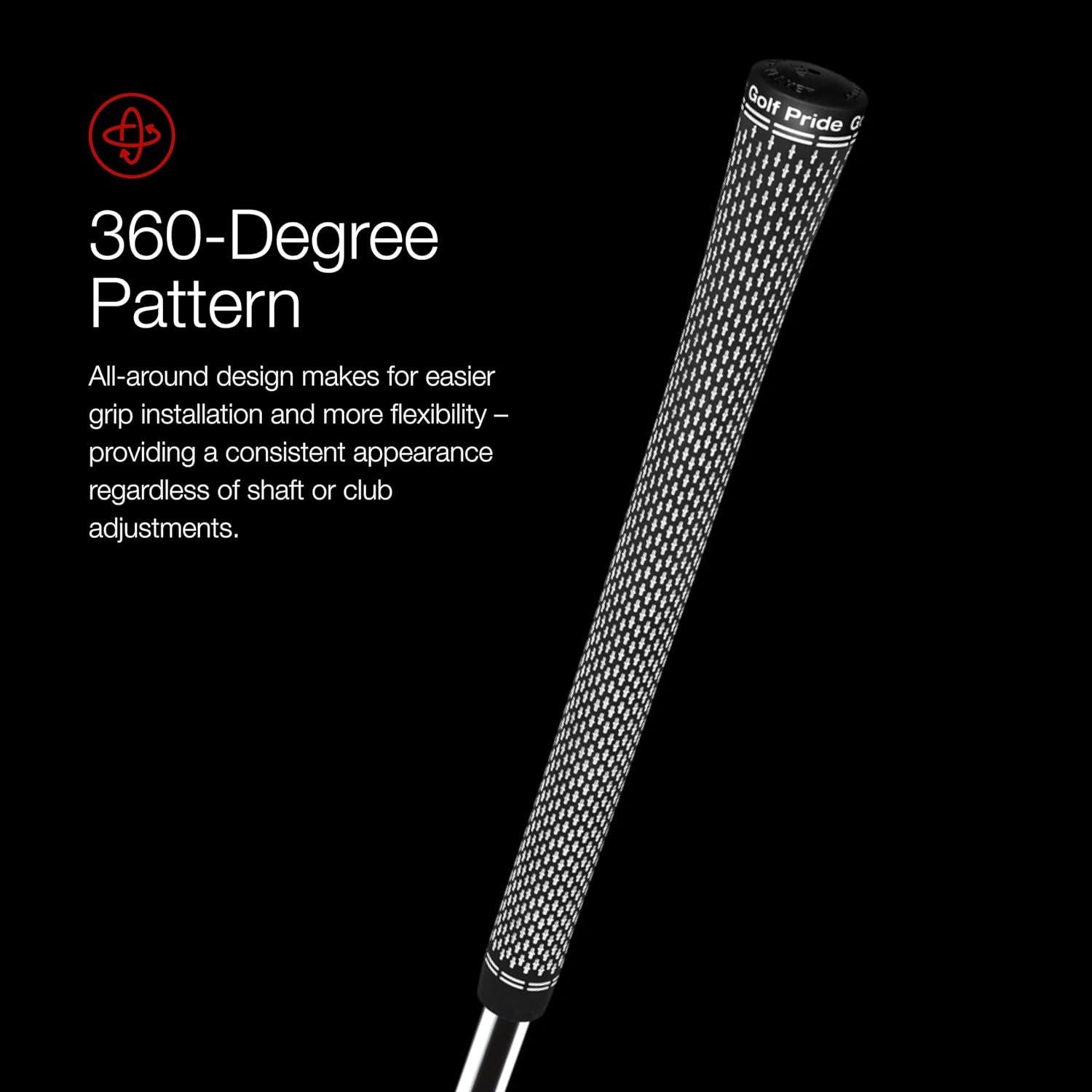 Agarre de Golf Golf Pride Tour Velvet 360 - Antideslizante y Cómodo