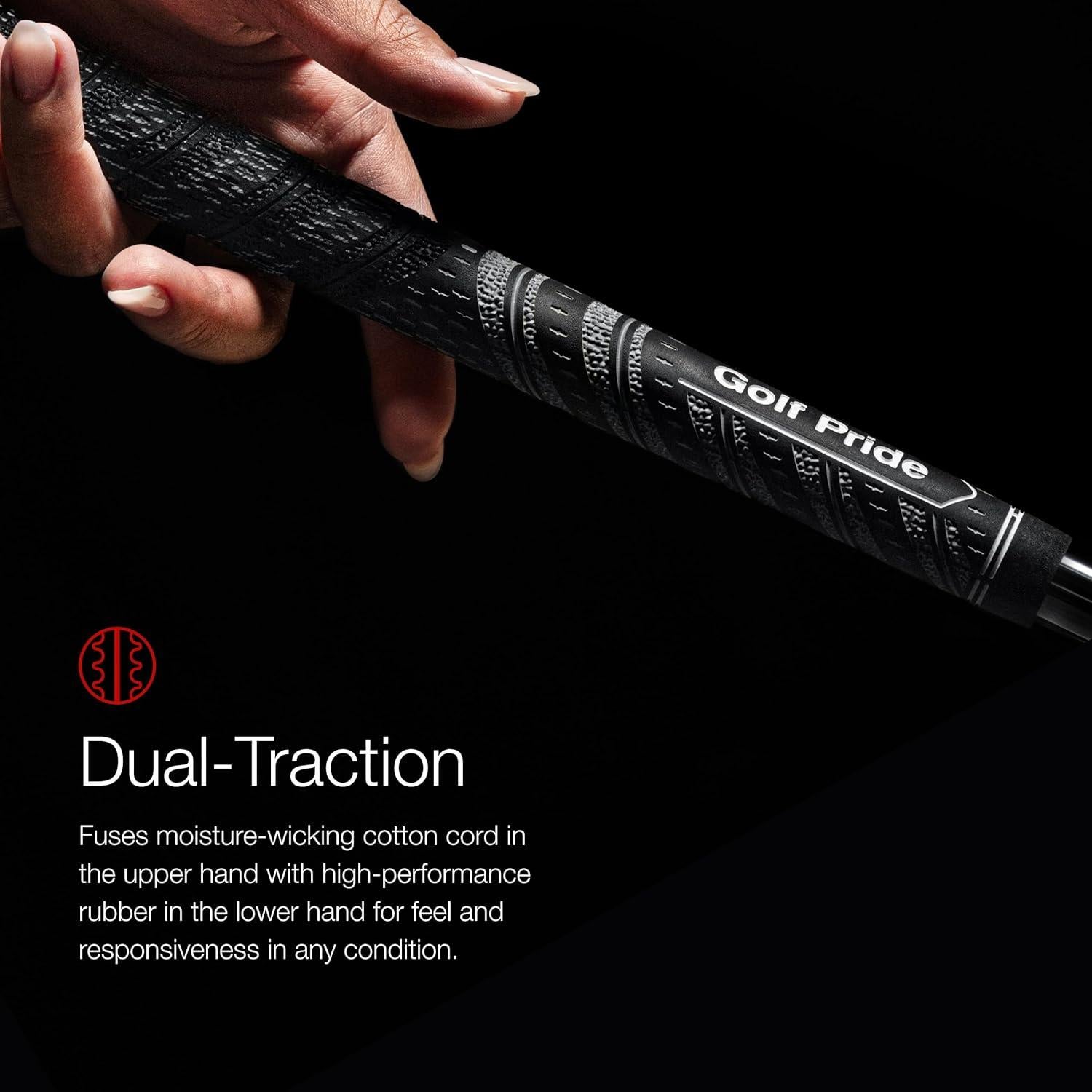 Grip de Golf Golf Pride MCC Híbrido - Absorbe Humedad - Blanco