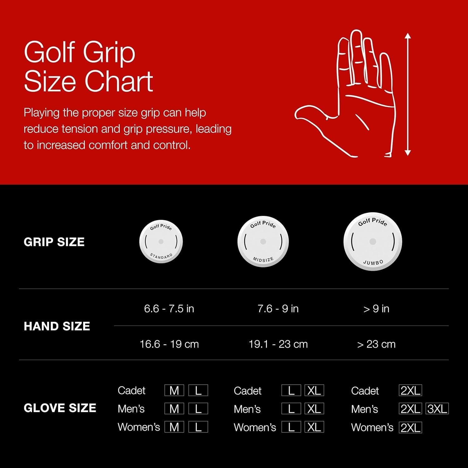 Grip de Golf Golf Pride MCC Híbrido - Absorbe Humedad - Blanco