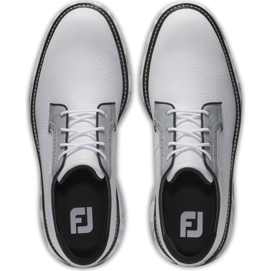 Zapato de Golf FootJoy Traditions Hombre 10.5 Blanco/Camo Gris