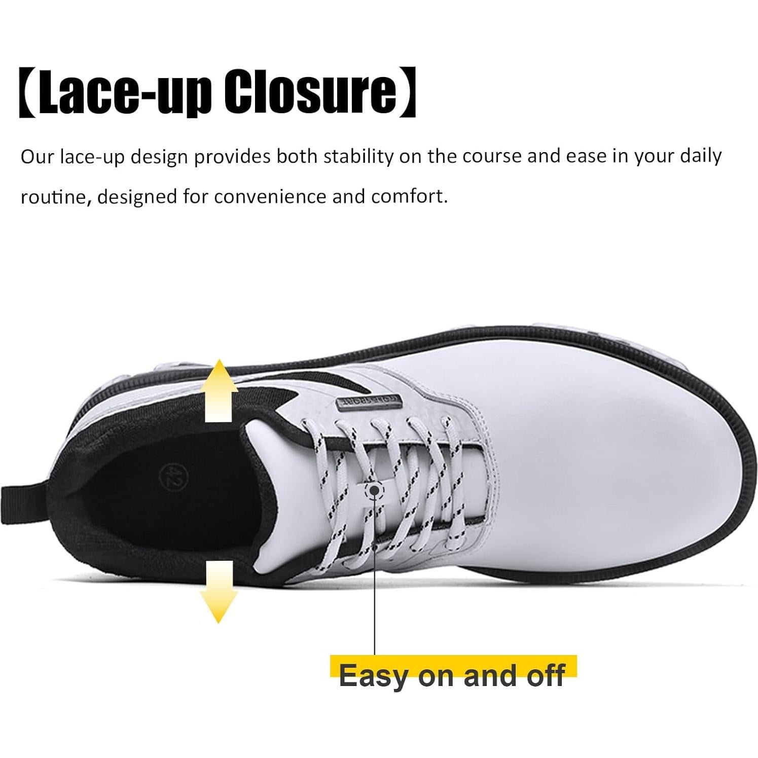 Zapatos de Golf Hombre ULTIANT Impermeables Antideslizantes Talla 38-48