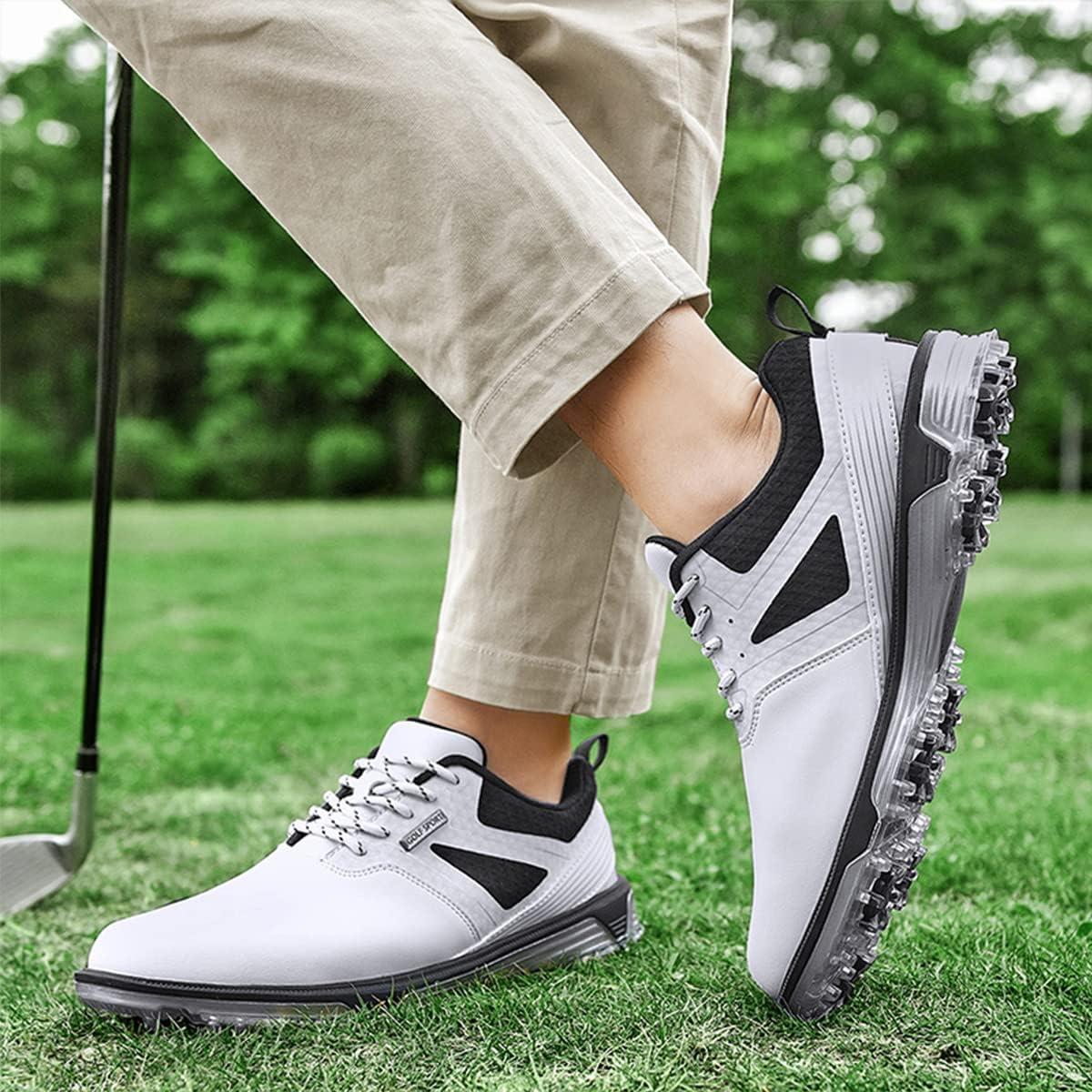 Zapatos de Golf Hombre ULTIANT Impermeables Antideslizantes Talla 38-48