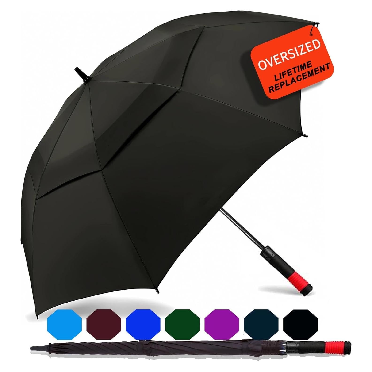 Paraguas de Golf Grande SIEPASA 157 cm Automático Doble Techo