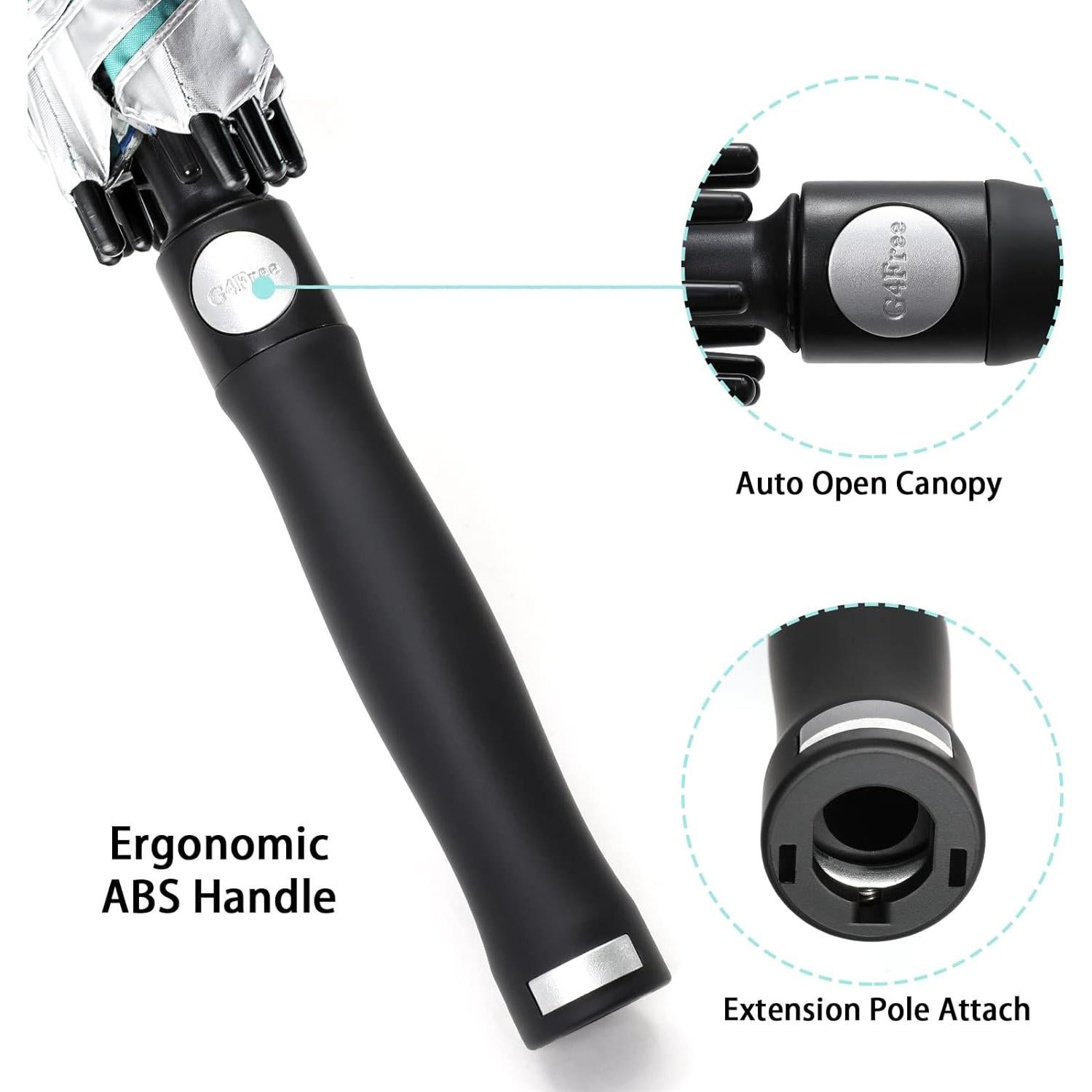 Paraguas G4Free 68" UV Auto Abrir para Golf y Playa