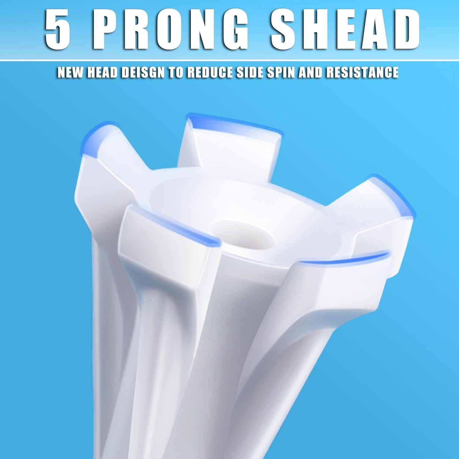 Tees de Golf de Plástico CHAMPKEY 100 Pcs 3 Tamaños