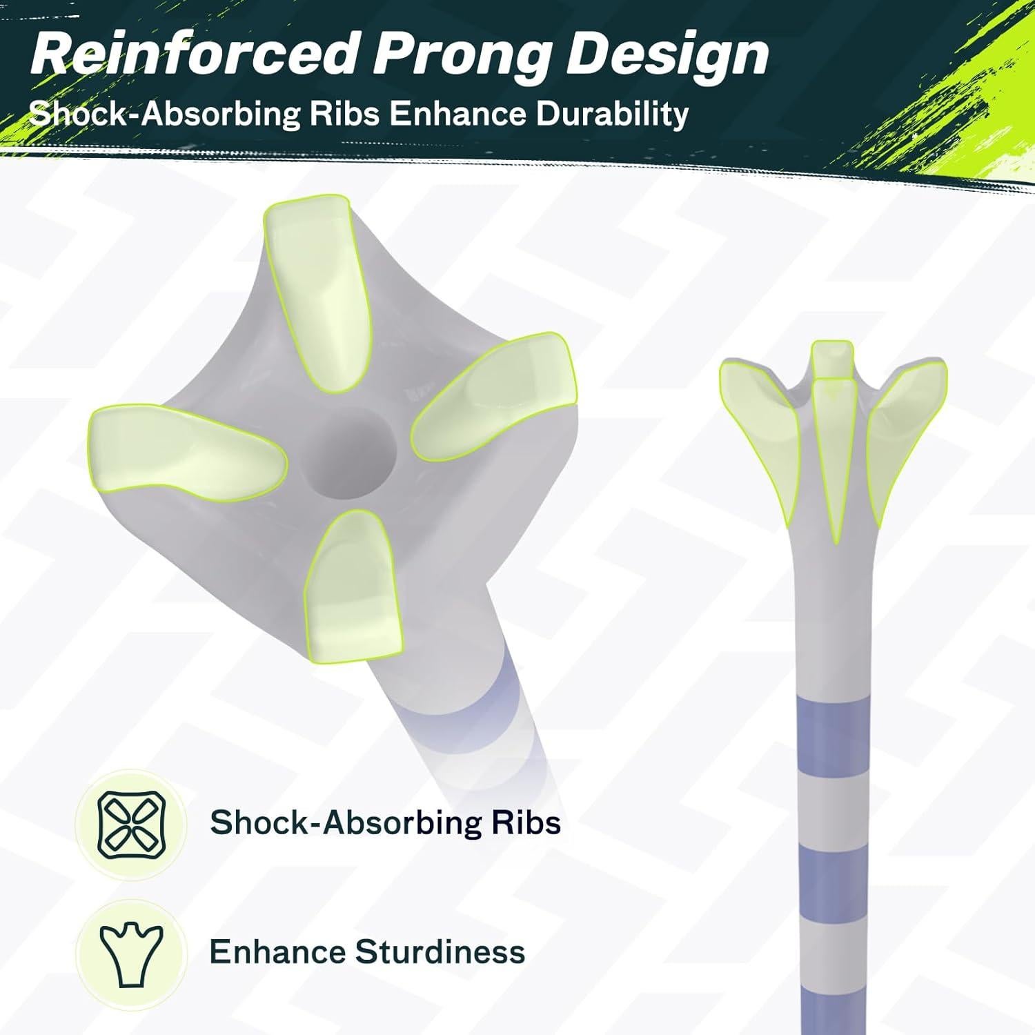 Tees de Golf SAPLIZE 120 Piezas 38mm y 83mm Plástico