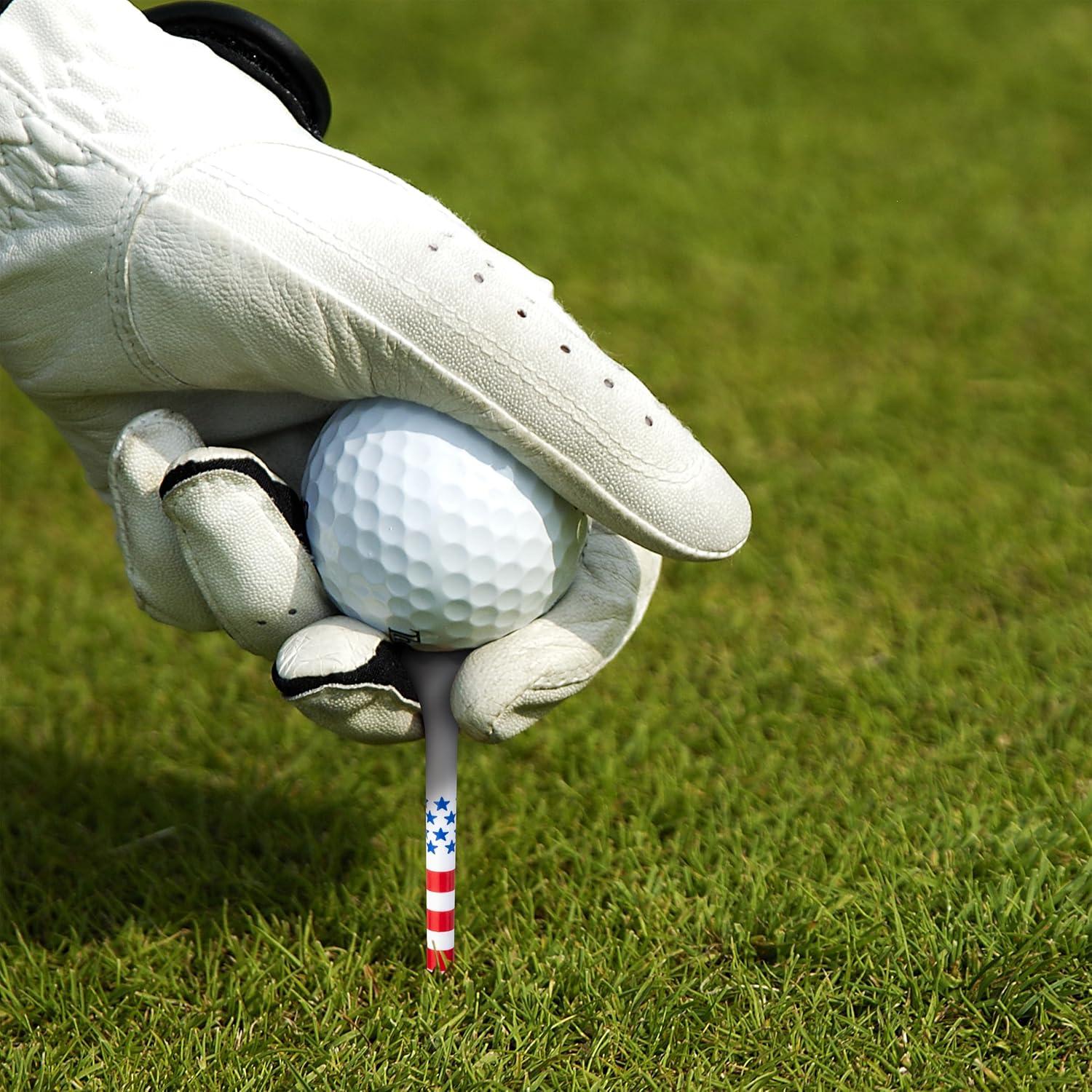 Paquete de 50 Tees de Golf Plástico NorthPointe 3.25" y 1.5"