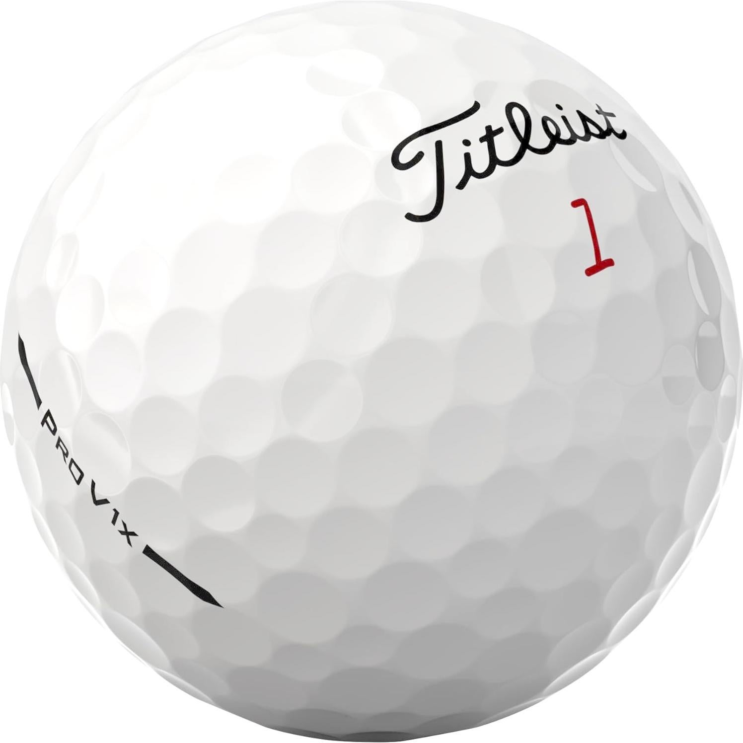 Pelotas de Golf Titleist Pro V1x - 12 Unidades - Blanco