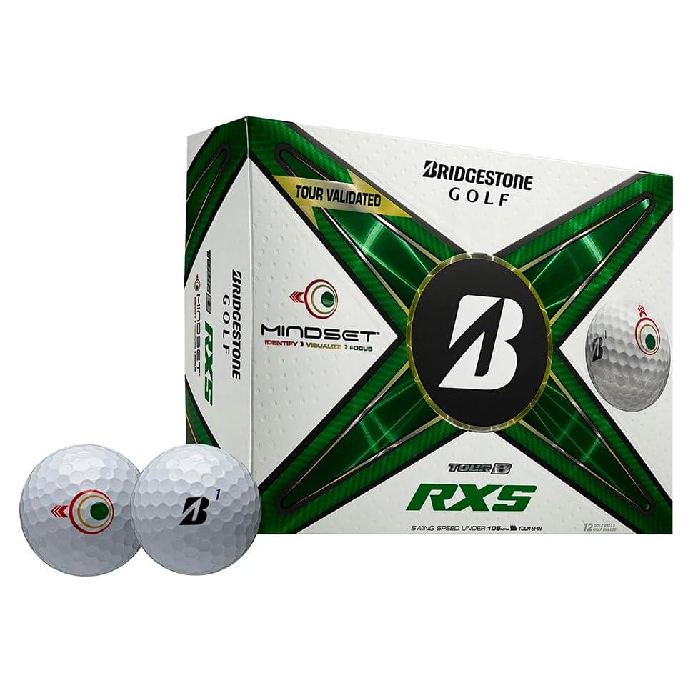 Bolas de Golf Bridgestone Tour B RXS MindSet 12 Unidades